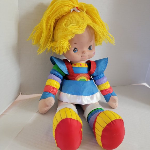 Hallmark Toys Vintage 983 Rainbow Brite Hallmark Plush Doll Yarn
